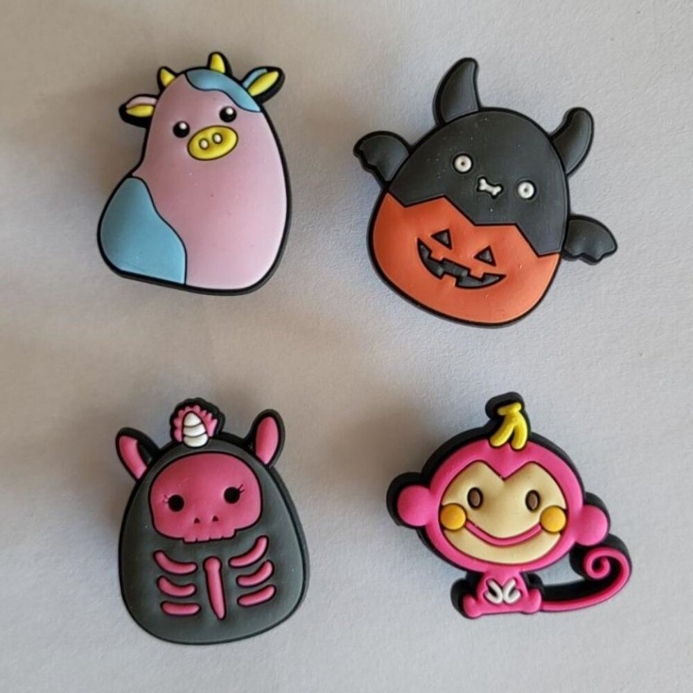 Squishmallow themed Croc Charms